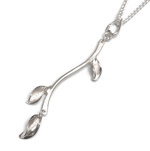 BPP Mavilo Wavy Stem Pendant With Three Leaves Collette Waudby