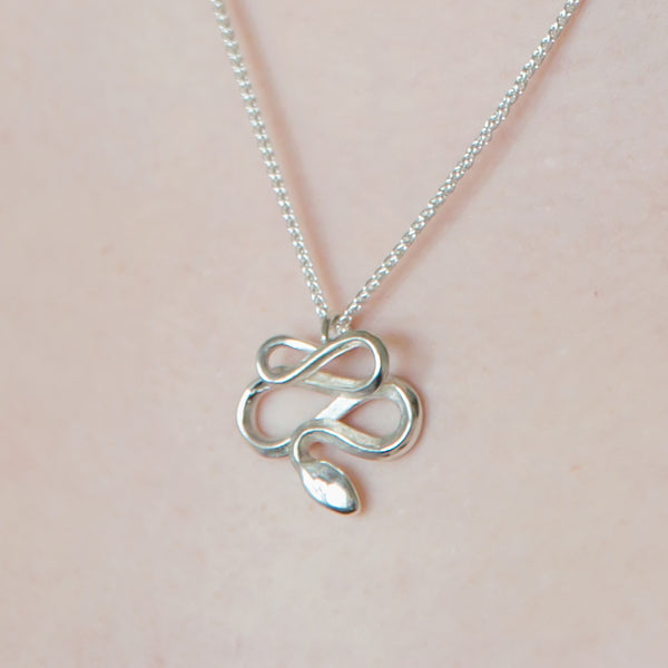 Eternal Serpent Sleepy Pendant