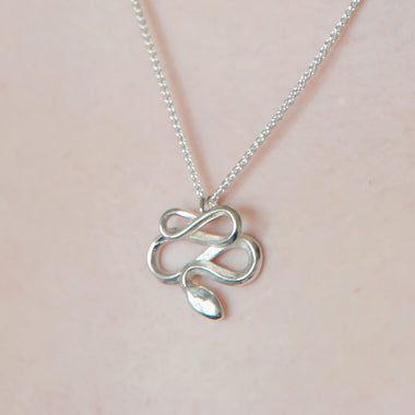 Eternal Serpent Sleepy Pendant