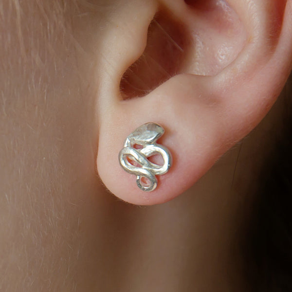 Eternal Serpent Small Stud Earrings