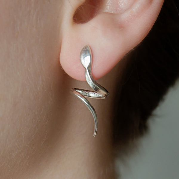 Eternal Serpent Medium Stud Earrings
