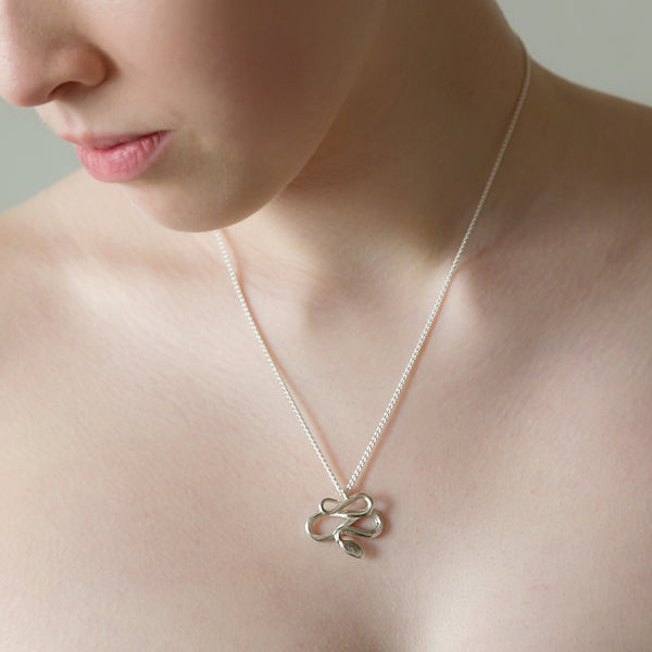 Eternal Serpent Sleepy Pendant