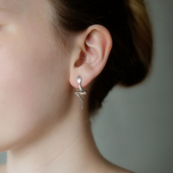 Eternal Serpent Medium Stud Earrings